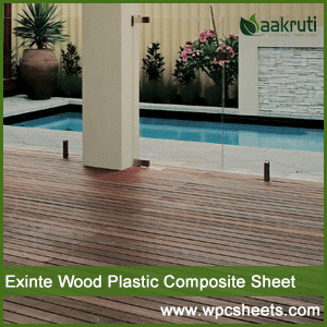 Exinte Wood Plastic Composite Sheet Manufacturer, Supplier and Exporter in Ahmedabad, Gujarat, India