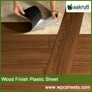 Wood Finish Plastic Sheet Manufacturer