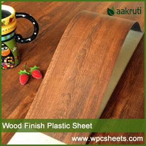 Wood Finish Plastic Sheet Manufacturer and Supplier in India
