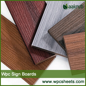 Wpc Sign Boards Manufacturer, Supplier and Exporter in India
